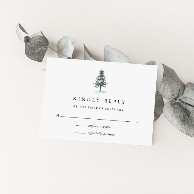 Placa RSVP de Grove de Madeira (Criador carregado)