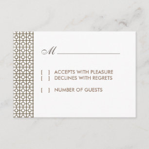 Placa RSVP de Hollywood Vintage