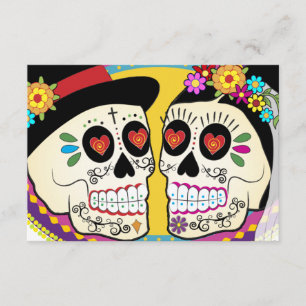 Placa RSVP de Los Novios