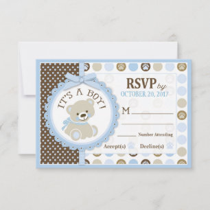 Placa RSVP de Pontos de Polk do Urso Azul