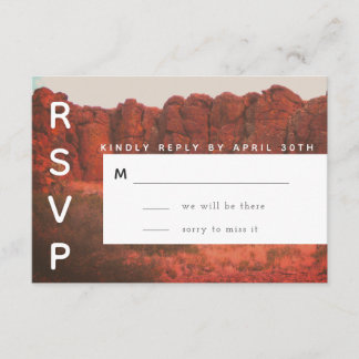Placa RSVP Desert Rocks