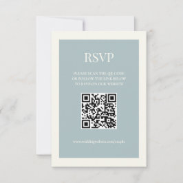 Placa RSVP Digital Dusty Blue 3,5x5