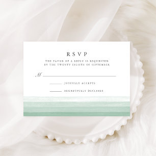 Placa RSVP Dip Dye Watercolor Fern