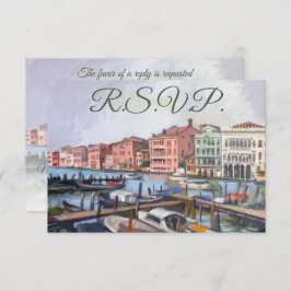 Placa RSVP do Grande Canal de Veneza