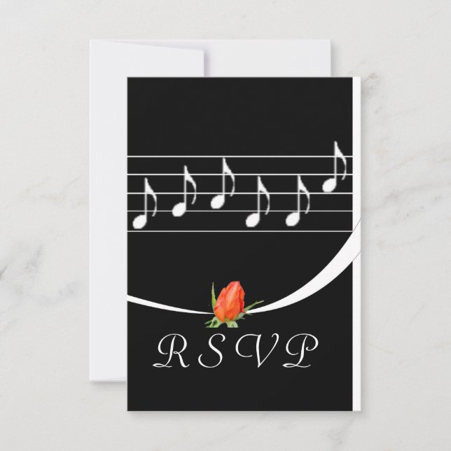 Placa RSVP do Music Lover (Frente)