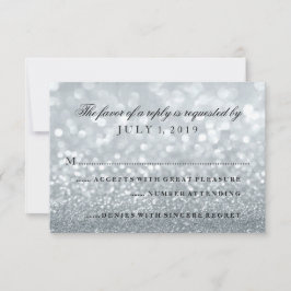 Placa RSVP - Fab Glit Silver