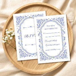 Placa RSVP Floral Vintage Romance