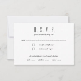 Placa RSVP Modern Mix