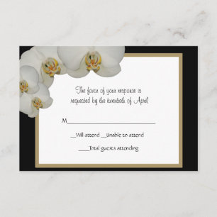 Placa RSVP Orchids