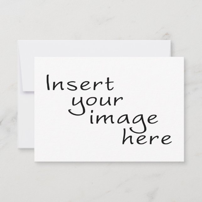 Placa RSVP personalizada de 3,5x5,5 pol (Frente)