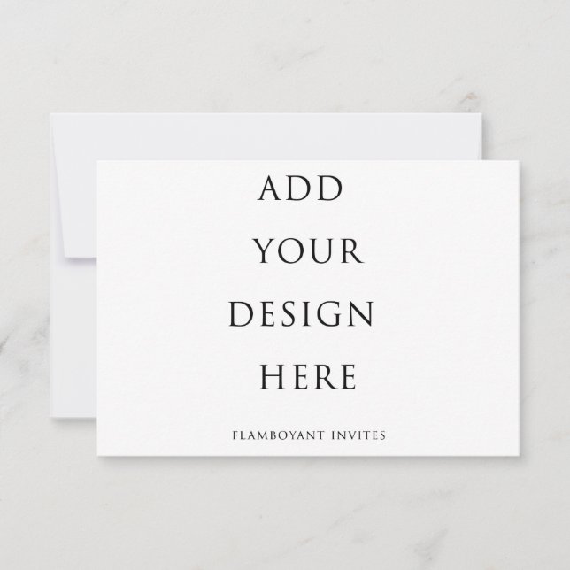 Placa RSVP/Placa de gabinete de 5"x3,5" (Frente)