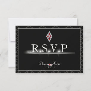 Placa RSVP Preta