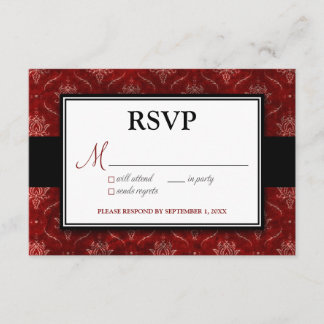 Placa RSVP Red Velvet Cruzada (5" x 3,5")
