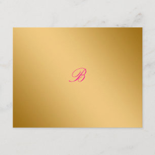 Placa RSVP Rosa diVine Passion 311-Ouro