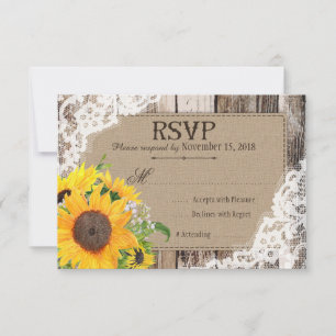 Placa RSVP Rustic Sunflower