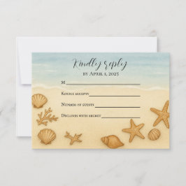 Placa RSVP Seashell Serenade