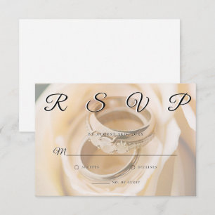 Placa RSVP Simples Elegante Minimalista