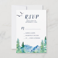 Placa RSVP Simples Rocky Mountain