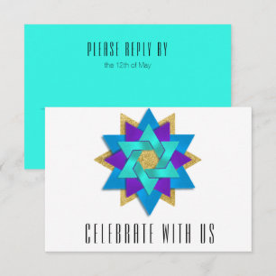 Placa RSVP Turquoise Azul Aqua Puro Star Flor