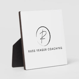 Placa Russ Yeager Coaching Signature Logo