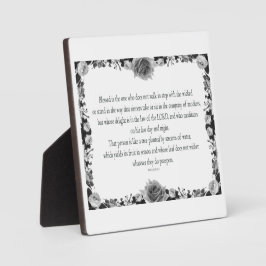 Placa Salm 1, Produz sua Fruta na temporada, B&W