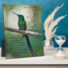 Placa Salms 91:1-4 Inspiracional