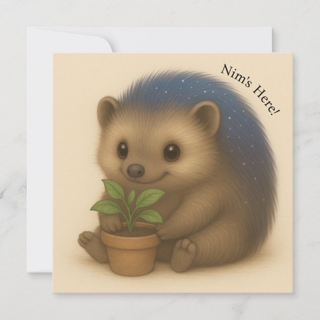 Placa série de conforto personalizável para Jardin (Frente)