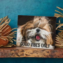 Shiz tzu lingua engraçada vibe texto personalizado