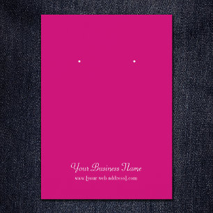 Placa simples de leitura personalizada, rosa a que