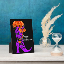 Placa Tabletop de Bruxa Fashionista