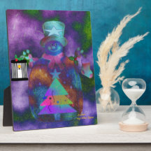 Tabletop Plaque com Easel