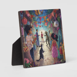 Placa The Market Between Worlds