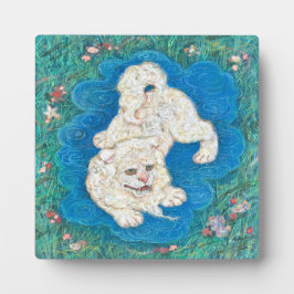 Placa The Playful Shishi: Whimsical 