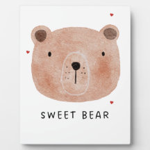Travesseiro de Urso Fofo e Doce | Minimalista Flor