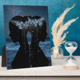 Placa Twin Souls Beneath the Stars