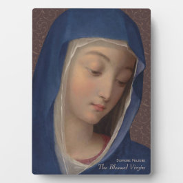 Placa Virgem abençoada por Scipione Pulzone CC0333 