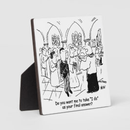 Placa Votos do Casamento - Faço Como Resposta Final