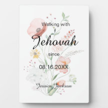 Walking with Jehovah since Baptism