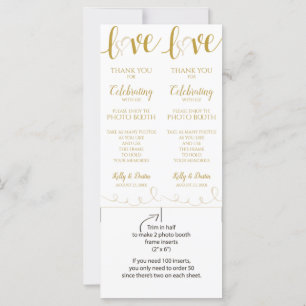 Placas Booth de Fotografia Script de amor - Dour