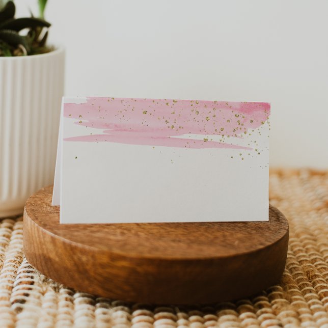 Placas com etiqueta de Comida de bufê Dourado e Bl (Criador carregado)