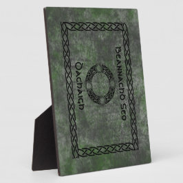 Placas Com Fotos Designs de nó irlandeses