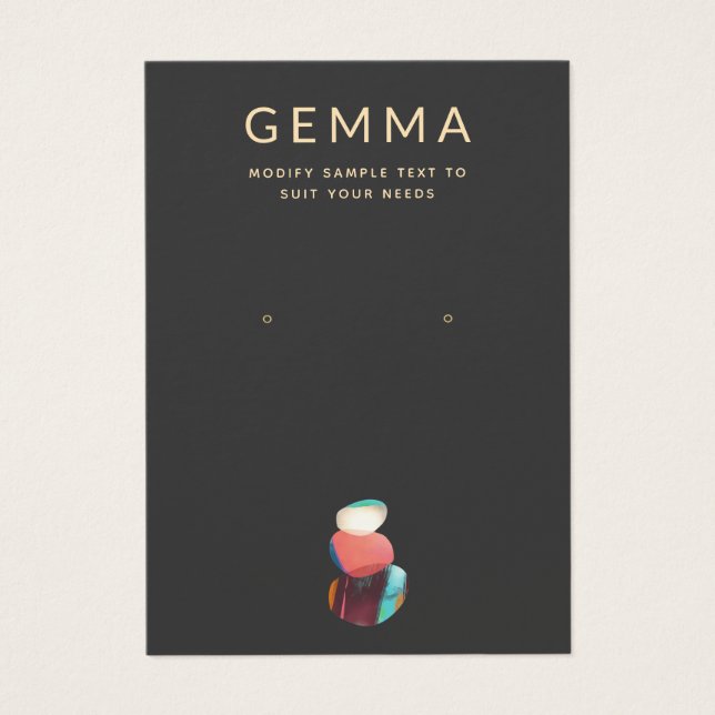 Placas de Aquarela Artística com Placa de Exibição (Frente)