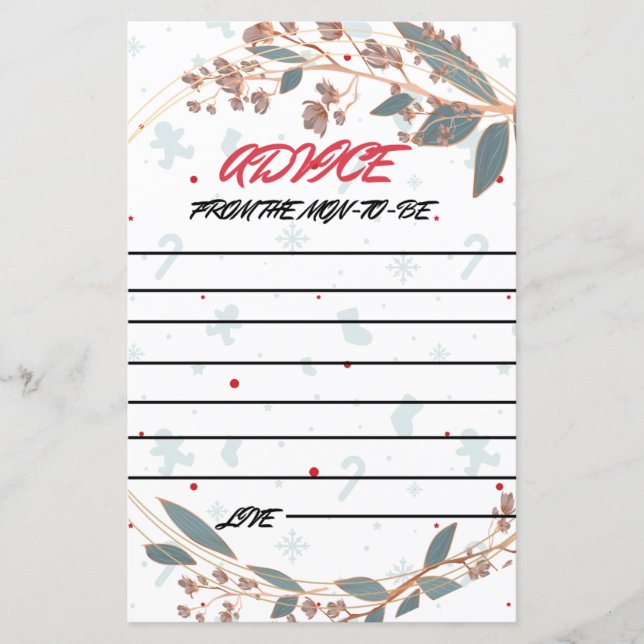 PLACAS DE AVISO DA MOM-TO-BE (Frente)