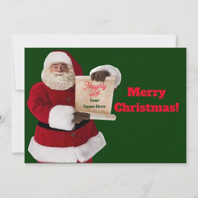 Placas de cartões de natal e Nota (Frente)