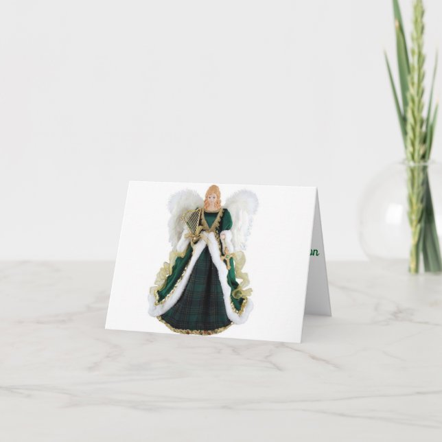 Placas de cartões de natal e Nota (Frente)