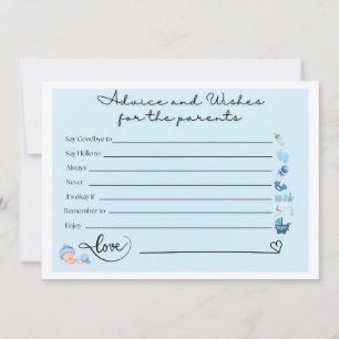 Placas de conselho de parentalidade para Chá de fr