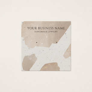 Placas de exibição abstrato Beige Cinza Terrazzo E