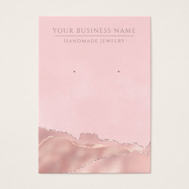 Placas de exibição com cor rosa-rosa Dourada e cor (Frente)