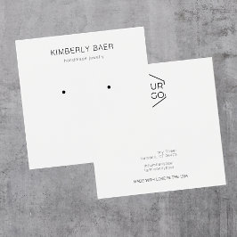 Placas de exibição com mínimo preto e branco