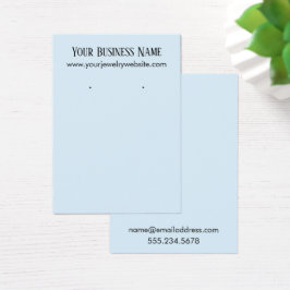 Placas de exibição com o Holar Azul Claro Simples